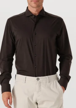bruine xacus klassieke overhemden active shirt 520ml