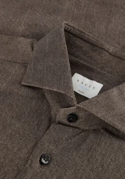 bruine xacus klassieke overhemden active shirt 520ml