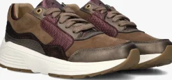 bruine xsensible lage sneakers golden gate lady