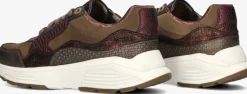bruine xsensible lage sneakers golden gate lady