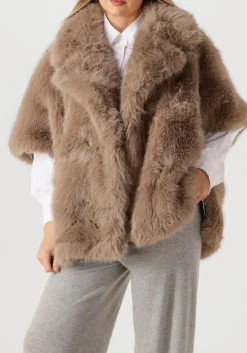 camel alter ego faux fur jas elin