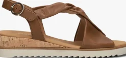 camel gabor sandalen met hak 751.1