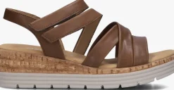 camel gabor sandalen met hak 702.2