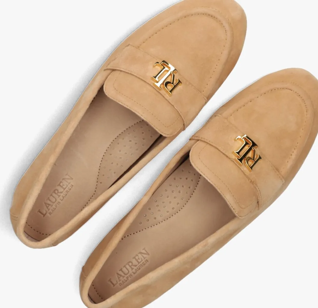 camel lauren ralph lauren loafers averi iii flats loafer