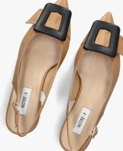 camel notre-v slingbacks 3341
