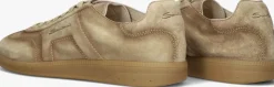 camel santoni lage sneakers oly cube