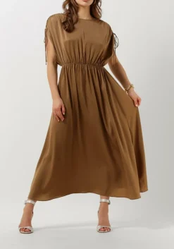 camel second female midi jurk mingai dress