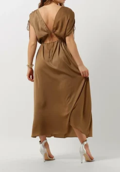 camel second female midi jurk mingai dress