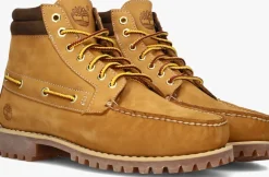 camel timberland veterboots authentic mid lace up boot m