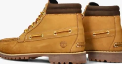 camel timberland veterboots authentic mid lace up boot m