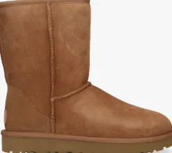 camel ugg vachtlaarzen classic short ii
