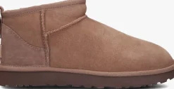 camel ugg vachtlaarzen w classic ultra mini