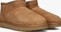 camel ugg vachtlaarzen w classic ultra mini