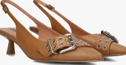 cognac bibi lou slingbacks 521z10vk