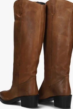 cognac blasz hoge laarzen 35