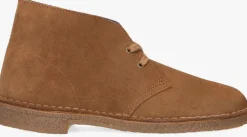 cognac clarks originals boots desert boot heren