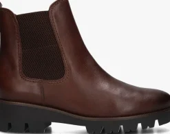 cognac gabor chelsea boots 771.1