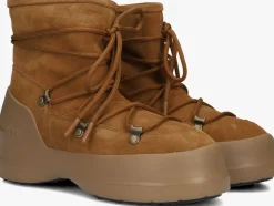 cognac moon boot snowboots mb luna boot