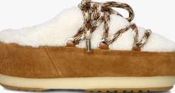 cognac moon boot vachtlaarzen mule shearling