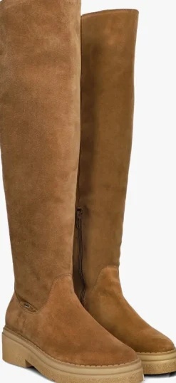 cognac nubikk hoge laarzen liz eiffel