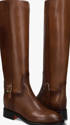 cognac santoni hoge laarzen 71084