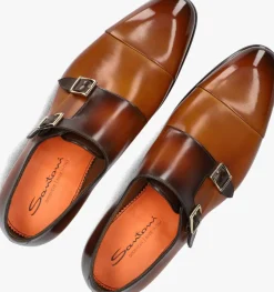 cognac santoni nette schoenen ira