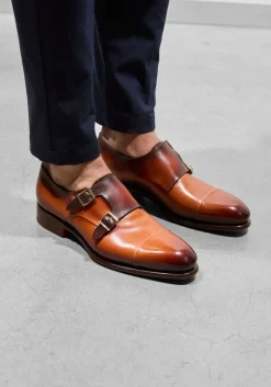 cognac santoni nette schoenen ira