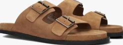 cognac stefano lauran slippers 2 gesp bio slipper 1