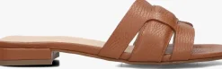 cognac stefano lauran slippers 24050