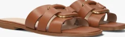 cognac stefano lauran slippers 24152