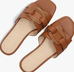 cognac stefano lauran slippers 24152