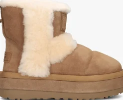 cognac ugg enkelboots classic chillapeak