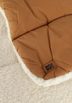 cognac ugg sjaal uggfluff scarf