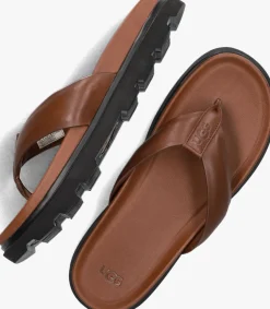cognac ugg slippers capitola flip