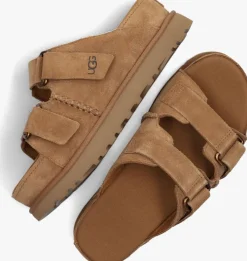 cognac ugg slippers w goldenstar hi slide