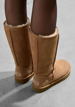 cognac ugg vachtlaarzen classic tall ii