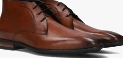 cognac van bommel nette schoenen sbm-50022