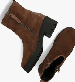 cognac waldlaufer enkellaarsjes 771803