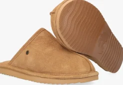 cognac warmbat pantoffels barron