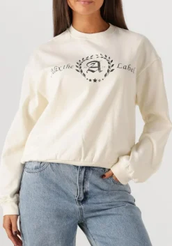creme alix the label sweater ladies knitted collage sweater
