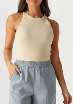 creme gestuz top gzdrew logo tank 2.0