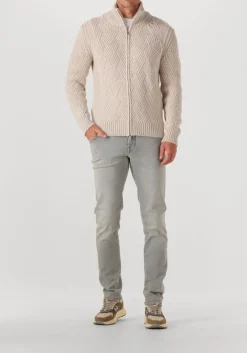 creme gran sasso trui jacket zip c 15554