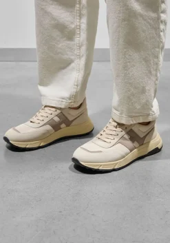creme hogan lage sneakers hyperlight allac nuova