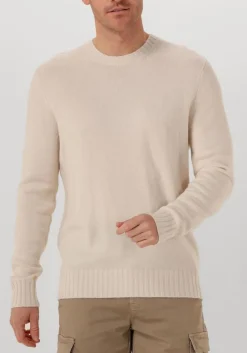 creme leurink knit trui rifredo o-neck