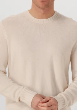 creme leurink knit trui rifredo o-neck