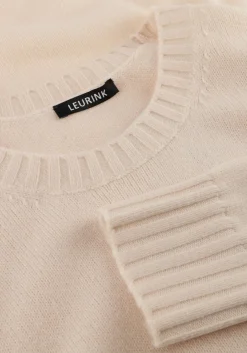 creme leurink knit trui rifredo o-neck