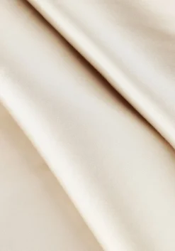 creme mos mosh blouses mmevie v-neck satin blouse