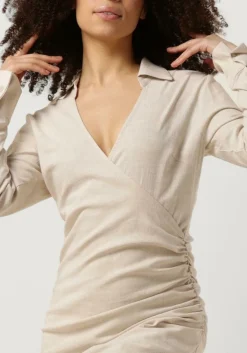 creme second female mini jurk zaha dress