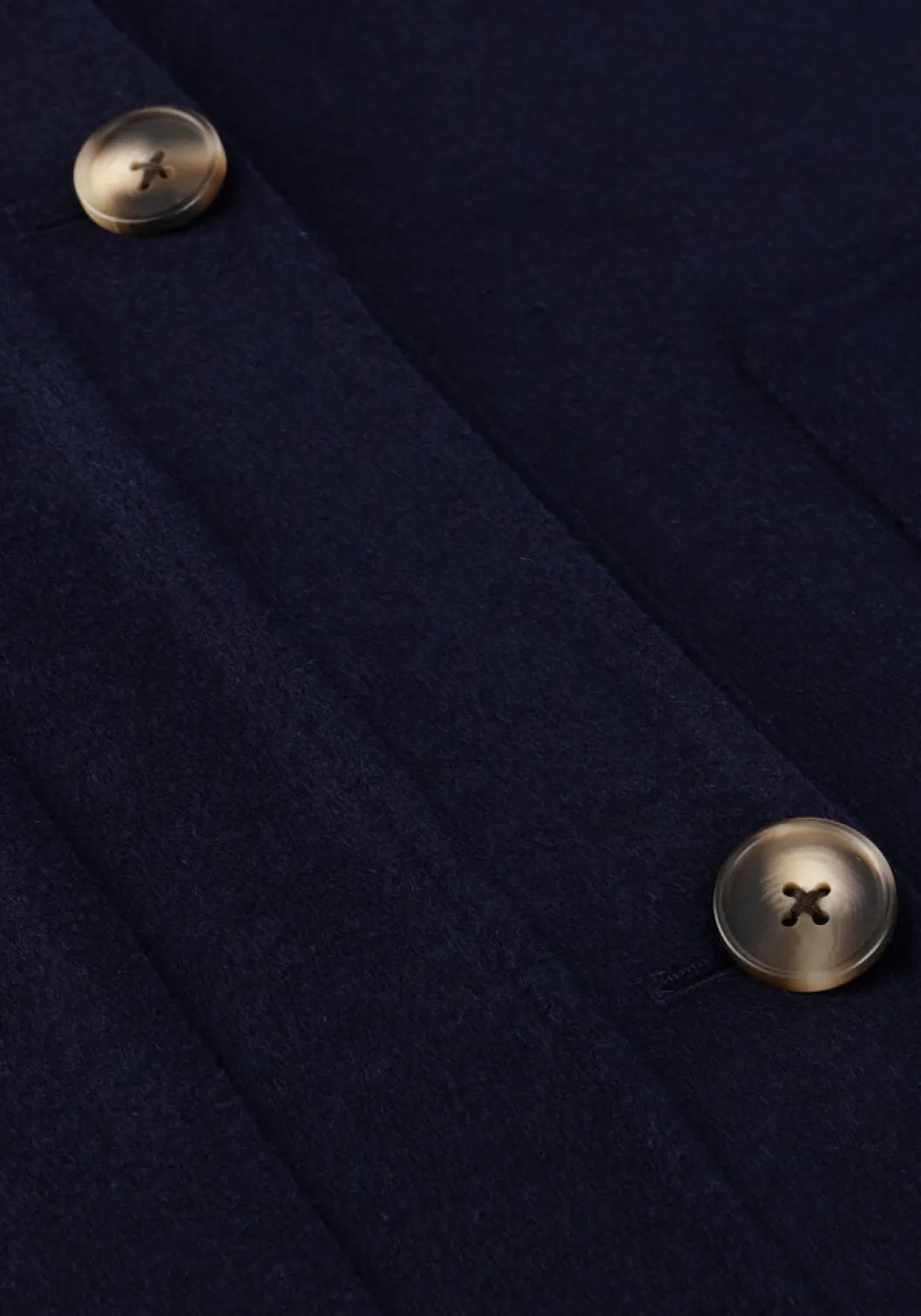 donkerblauwe alter ego faux fur jas lena