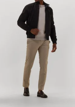 donkerblauwe alter ego leren jas chris